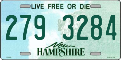 NH license plate 2793284
