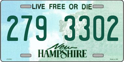 NH license plate 2793302