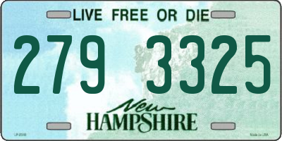 NH license plate 2793325