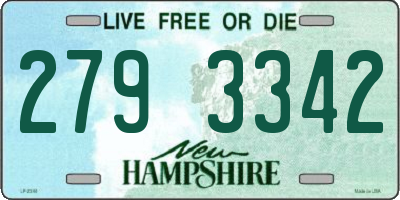 NH license plate 2793342
