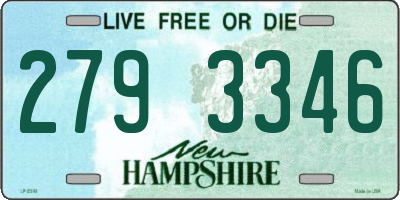 NH license plate 2793346