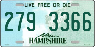 NH license plate 2793366