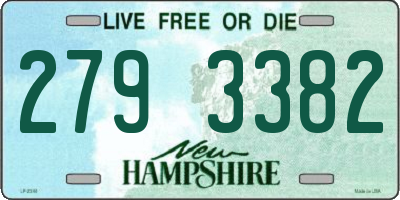 NH license plate 2793382