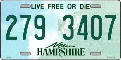 NH license plate 2793407