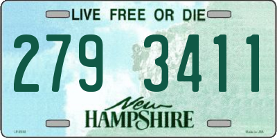 NH license plate 2793411