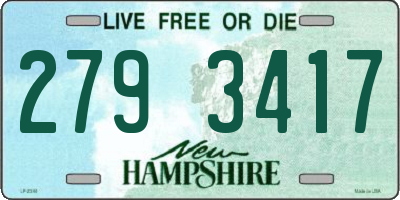 NH license plate 2793417