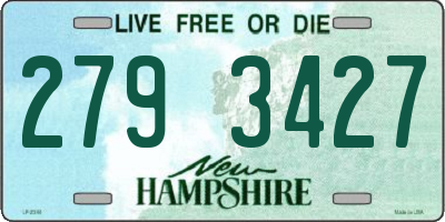 NH license plate 2793427
