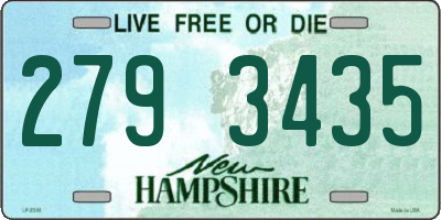 NH license plate 2793435