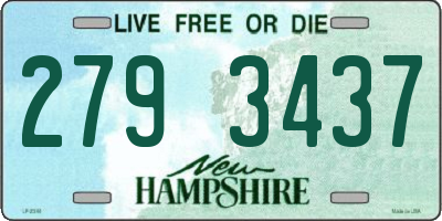 NH license plate 2793437