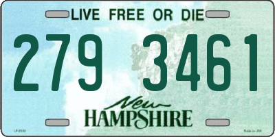 NH license plate 2793461
