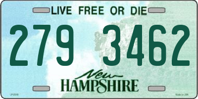NH license plate 2793462