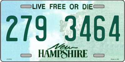 NH license plate 2793464