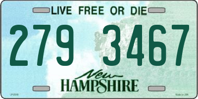 NH license plate 2793467