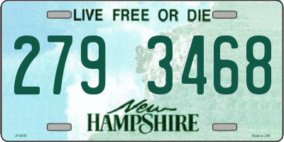 NH license plate 2793468