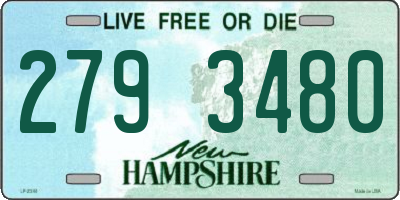 NH license plate 2793480