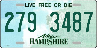 NH license plate 2793487