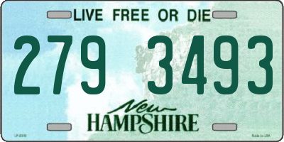 NH license plate 2793493
