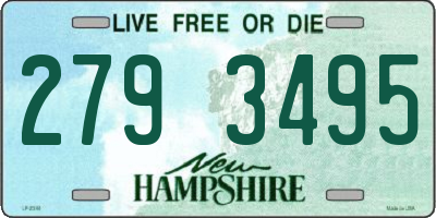 NH license plate 2793495