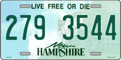NH license plate 2793544