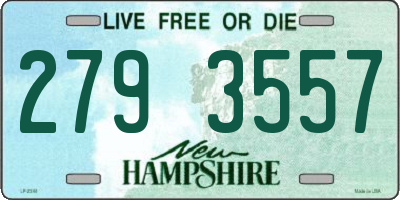 NH license plate 2793557