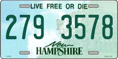 NH license plate 2793578
