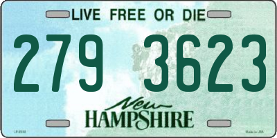 NH license plate 2793623