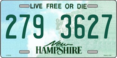 NH license plate 2793627