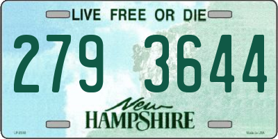NH license plate 2793644