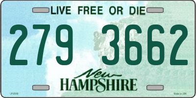 NH license plate 2793662