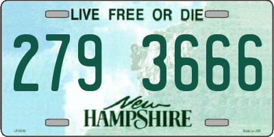 NH license plate 2793666