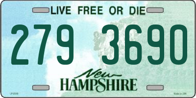 NH license plate 2793690