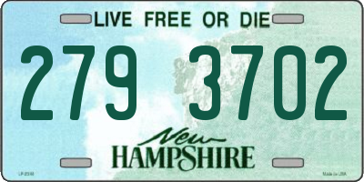 NH license plate 2793702