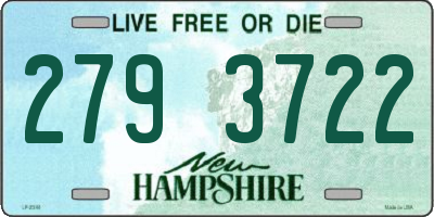 NH license plate 2793722