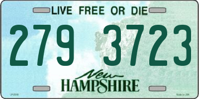 NH license plate 2793723