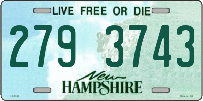 NH license plate 2793743