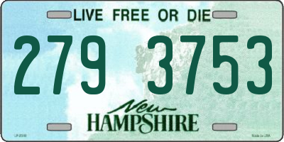 NH license plate 2793753