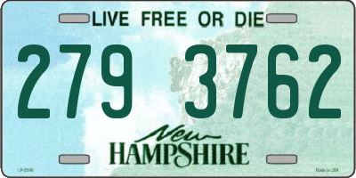 NH license plate 2793762