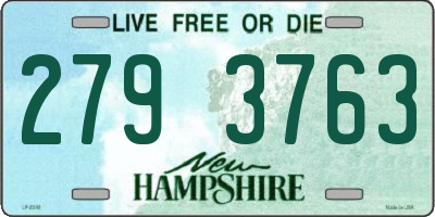 NH license plate 2793763