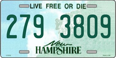 NH license plate 2793809