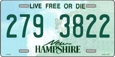NH license plate 2793822