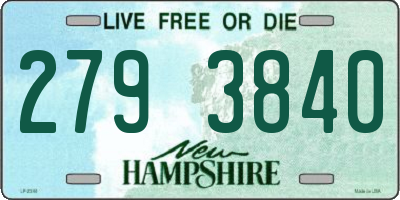 NH license plate 2793840