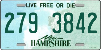 NH license plate 2793842