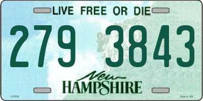 NH license plate 2793843
