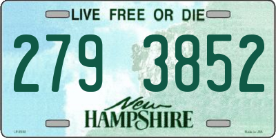 NH license plate 2793852