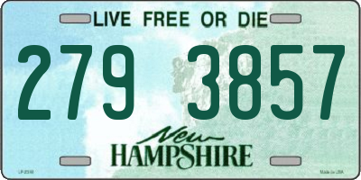 NH license plate 2793857