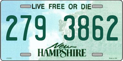 NH license plate 2793862