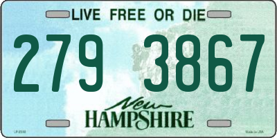 NH license plate 2793867