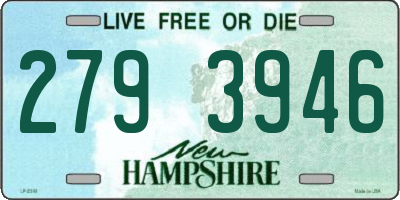 NH license plate 2793946