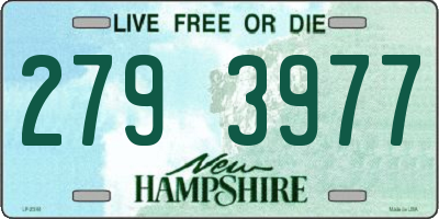 NH license plate 2793977