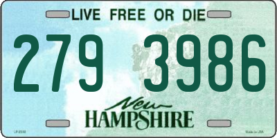 NH license plate 2793986
